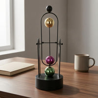 Moving Desk Ornament Dual-Power Power USB Desk Ornament Compact Size