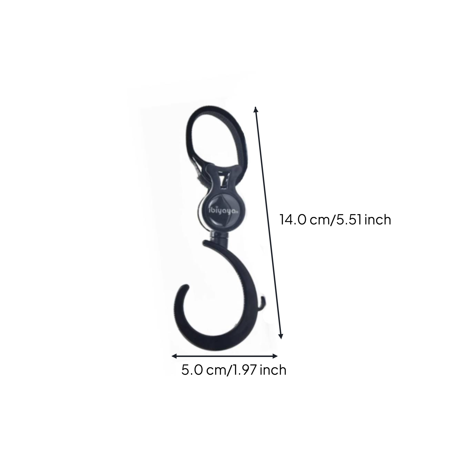 Stroller Hook, Organizer Accessory, Universal Hanging Bag Hook, Portable, Stable Attachment