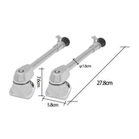 2 Pieces Bass Drum Legs Stable Kick Drum Legs Easy to Install Music Instrument Hardware
