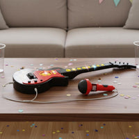 Toy Guitar Vocal Amplifier Set Lights and Music for Girls
