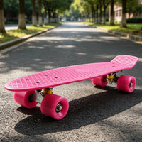 Penny Board Colorful Plastic Skateboard Portable for Travel