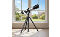 Astronomical Telescope Stable Tripod Stargazing Telescope Portable Science Toy for Students