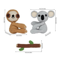 Sloth and Koala Crochet Kit Tutorial Tutorials for Beginners