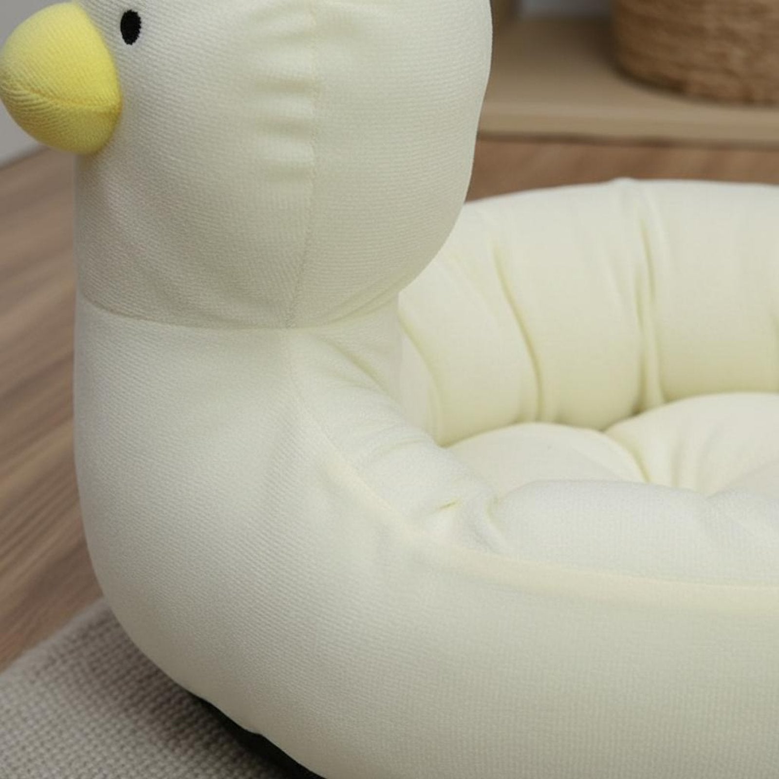 Duck Feline Bed Warm Duck Pet Bed Soft for Indoor