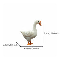 Plastic Creature Simulation Toy Hand-Painted Realistic Poultry Figure