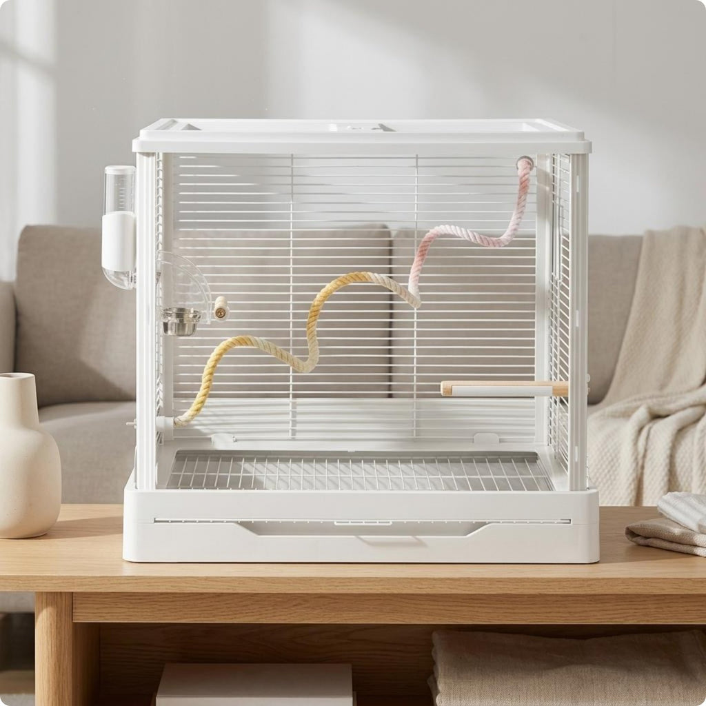 Parrot Enclosure Anti-Splash Pet Home Easy to Clean