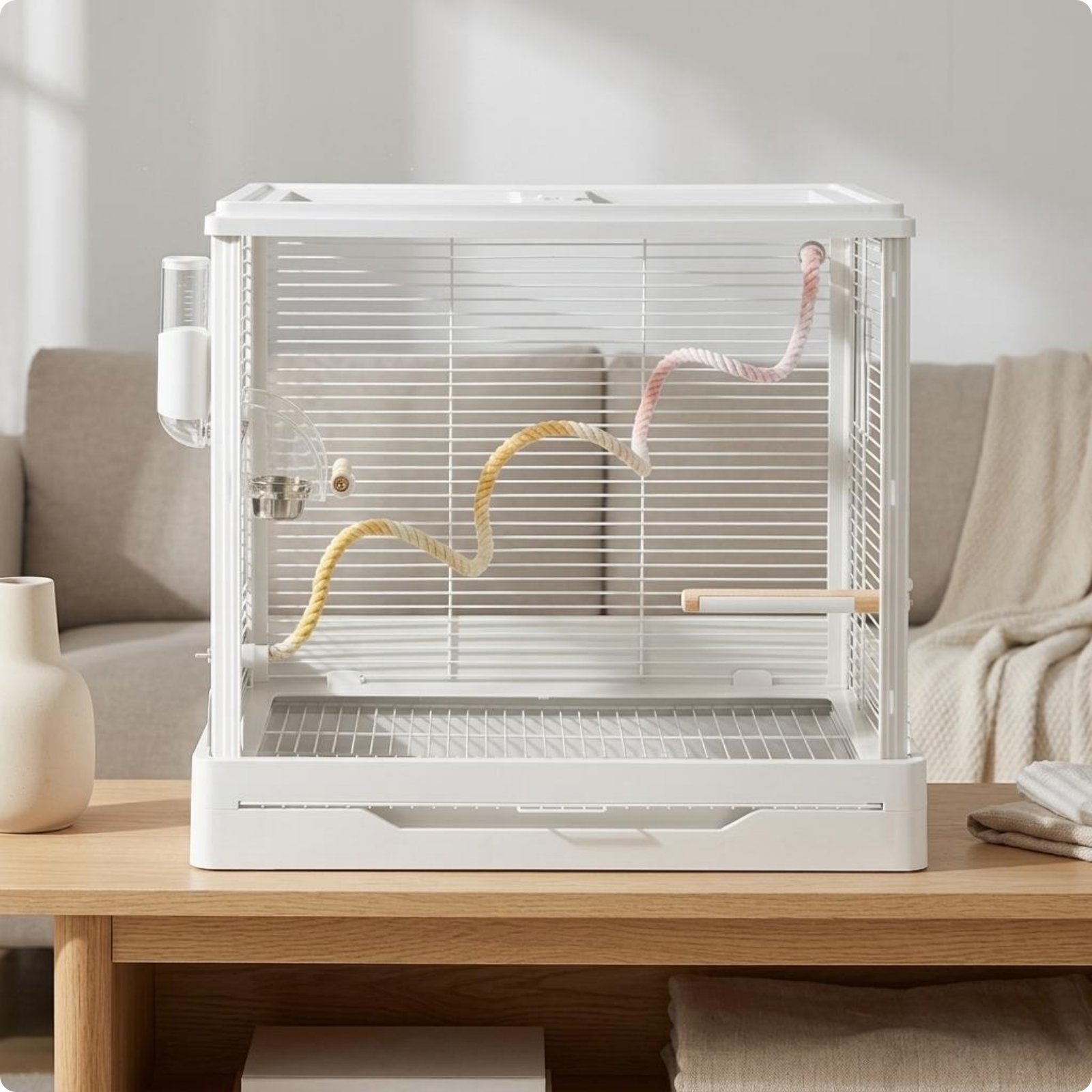 Parrot Enclosure Anti-Splash Pet Home Easy to Clean