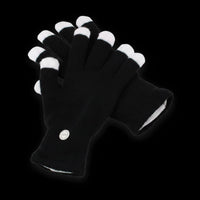 LED Gloves Multi-Color Modes Light up Finger Gloves Fun Gift for Concert, Ravers