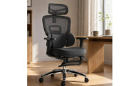Ergonomic Office Chair Padded Armrests Support Chair Aluminum Alloy Frame