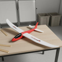 Expanded Polypropylene Foam Flyer DIY Friendly Hand Throw Airplane Educational Playing Foam Flyer Plane for Kids, Outdoor, Park