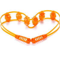 Pull Rope Ergonomic Design Body Roller Strap Anti-Slip Grip Massage Roller Rope for Home, Office