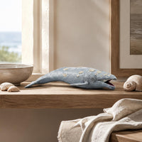 Gray Marine Mammal Figurine Solid Sea Creature Figure Educational for Collection