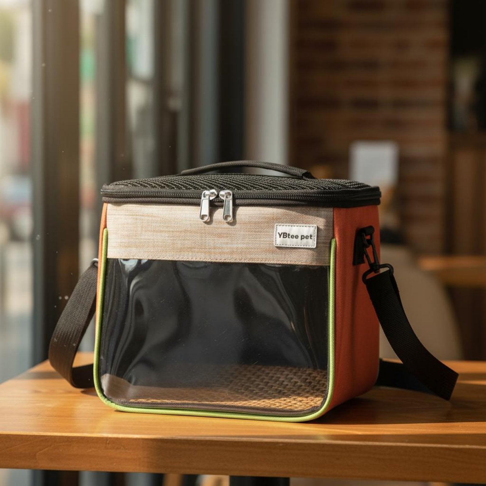 Hamster Carrier Bag Portable Breathable Pet Carrier Escape Proof for Outdoor