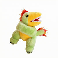 Dinosaur Wristband Embroidered Eyes Soft Dinosaur Puppet Role Play for Children