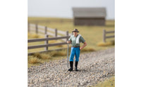 1:64 Scale Figure Lifelike Textures Miniature Scene Person High Precision