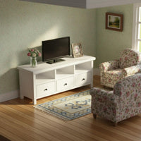 Dollhouse TV Cabinet Fine Details 1:12 Scale Media Console Highly Realistic