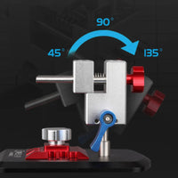360 Degree Tool Holder Two-in-Single Use Rotary Clamp Stand Precision Holding