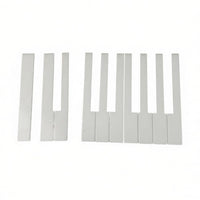 52 Pieces Piano Key Tops Restores Keyboard Appearance Piano Keytop Set