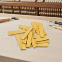 90 Pieces Piano Action Suede Repair Part Piano Suede Strip