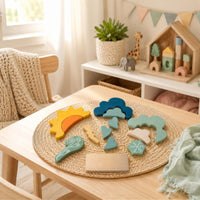 Weather Blocks Rounded Edges Wooden Building Blocks Educational Nordic Stacking Toy