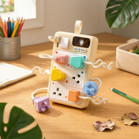 Power Strip Busy Board Educational Insertable Activity Board Screen-Non-Digital