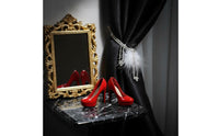 1/6 Scale High Shoes Shiny Finish Toy Accessory for Collectors, Hobbyists