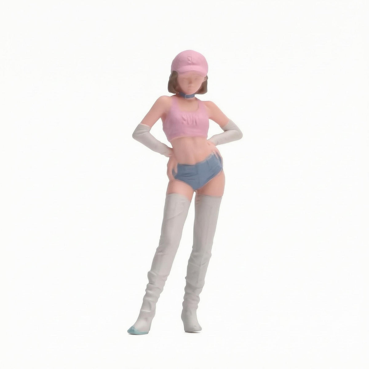 Miniature Figurine Standing Pose Female Figurine Handmade