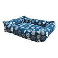 Dog Bed, Cat Bed, All-Season Pet Bed, machine cleanable, soothing, calming, soft padding for small, average, and large dogs and felines
