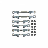 6 Pieces 1/12 Scale RC Car Tie Rods Long-Lasting Construction for Racing