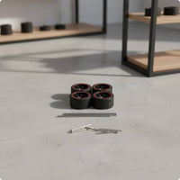 1:64 Model Car Wheel Kit Hollow Axles Hobby Parts Upgrade