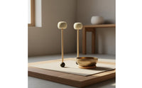 Tibetan Resonance Bowl Mallet Beech Wood Handle Wooden Resonance Bowl Mallet Easy to Play Meditation Accessory for Relaxation