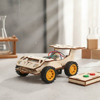 DIY Wireless Control Car Kit Develops Problem-Solving Skills Wireless Control Vehicle Kit Educational Toy High-Quality Materials