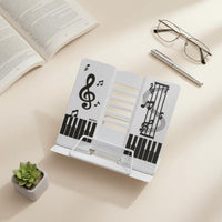 Portable Reading Stand Eye-Friendly Desktop Book Holder Adjustable Angle