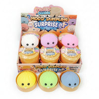 12 Pieces Dumpling Squishy Hand-Held Dumpling Squish Toy Kawaii Style