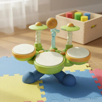 Children's Jazz Drum Toy Educational Kids Drum Set Safe ABS Material