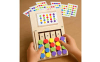Color Sorting Game Multisensory Spelling Board Game Sturdy for Preschool, Kids