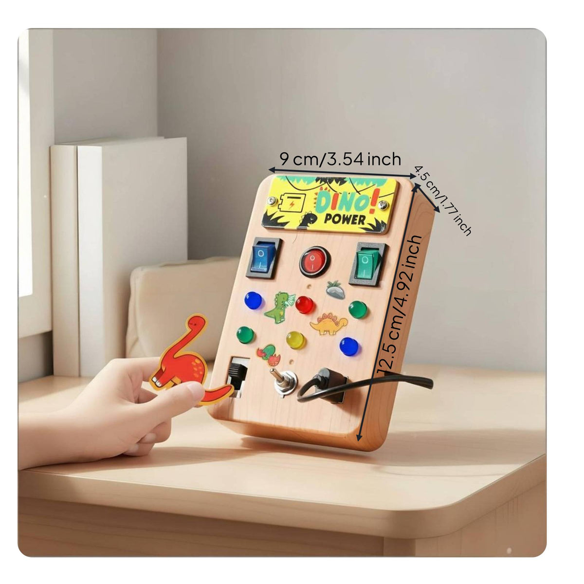 LED Illumination Panel Board Hand-Eye Coordination LED Activity Board Portable