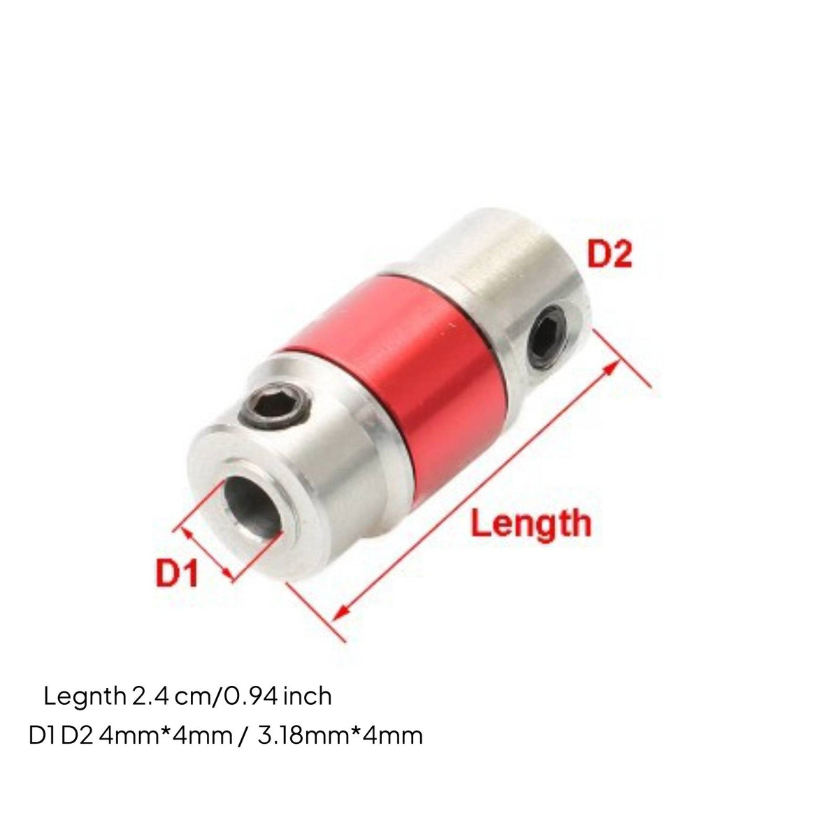 RC Boat Engine Coupler Stainless Steel Cardan Joint Fine Workmanship