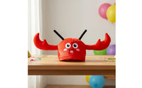 Cartoon Crustacean Headwear Adorable 3D Crab Headgear for Photo Shoots