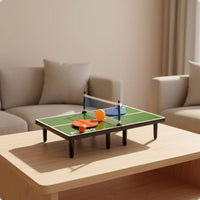 Mini Table Tennis Set No Assembly Mini Table Tennis Indoor Toy for Kids, Home