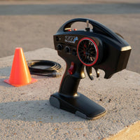 RC Transmitter Steering Wheel CNC Machined Transmitter Handwheel with Brake Disc