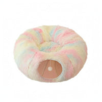 Soft Cat Tunnel Bed Enclosed Pet Furniture Hollow