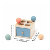 Color Shape Sorter Educational Child-Centered Sorting Toy Hand-Eye Coordination Color Matching Cube for Preschool, Kindergarten