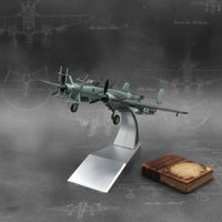 1:100 Scale Model Airplane Gift Idea WW2 Fighter Aircraft Model Detailed Finish Collectible for Cabinet