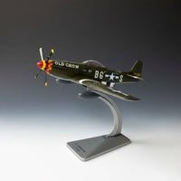 P-51D Stallion Model Alloy Build Metal Airplane Reproduction Gift for Desk