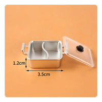 Miniature Hot Pot Realistic Design & Create Kitchenware 1/12 Scale