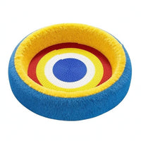 Round Feline Scratcher Bed Woven Round Feline Scratch Board Soft Material