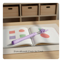 Telescopic Hand Pointer Doesn't Block Words Silicone Tip Reading Stick
