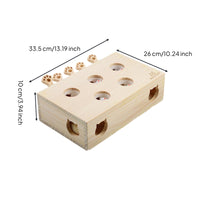Whack-a-Critter Feline Toy Long-Lasting Cardboard Scratch Pad