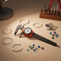 Gauge Caliper Easy to Read Plastic Vernier Caliper Precise Measurement